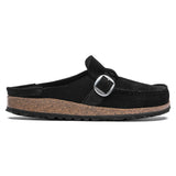 Birkenstock Leve Buckley Suede Leather In Black