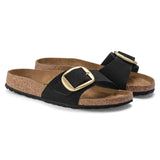 Birkenstock Madrid Big Buckle Sandals in Black