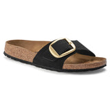 Birkenstock Madrid Big Buckle Sandals in Black