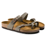 Birkenstock Mayari Birko-Flor Nubuck REGULAR In Stone