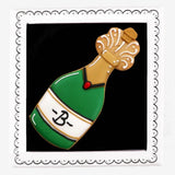 Biscuiteers Champagne Letterbox Biscuits