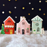 Biscuiteers Christmas Village Letterbox Biscuits