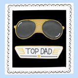 Biscuiteers Top Dad Letterbox Biscuit