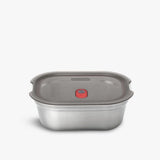 Black & Blum Microwaveable Steel Multi Function Lunch Box Small