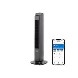BLACK+DECKER Smart Digital Tower Fan 36" In Black
