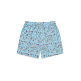 Boardies Beach Folk Swim Shorts in Multi/Blue base