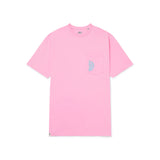 Boardies Ice & Slice Embroidery Pocket T-Shirt in Pink