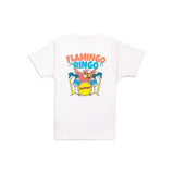 Boardies Kids Flam-ringo T-Shirt In White