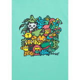 Boardies Kids Munday Jungle T-Shirt In Green