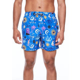 Boardies Mid Length Swim Shorts Birsak Blue