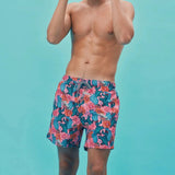 Boardies Mid Length Swim Shorts Cactus Eyeballs Palm