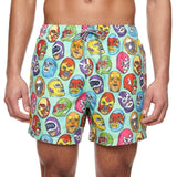 Boardies Mid Length Swim Shorts Lucha Libre