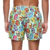 Boardies Mid Length Swim Shorts Lucha Libre