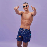 Boardies Mid Length Swim Shorts Rockets