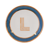Bombay Duck Library Monogram Trinket Dish Letter