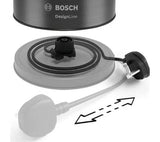 Bosch DesignLine TWK5P475GB Jug Kettle In Anthracite