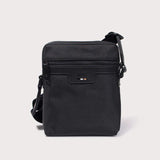 BOSS Ray Zip Messenger Bag In Black