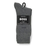 Boss 3 Pair Socks In Grey/Black