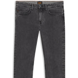 Boss Delaware Grey Slim-Fit Jeans In Stretch Denim