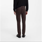 Boss Slim-Fit Chinos In Dark Brown