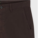 Boss Slim-Fit Chinos In Dark Brown