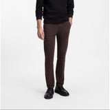 Boss Slim-Fit Chinos In Dark Brown