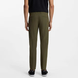 Boss Slim Fit Chinos In Open Green