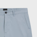Boss Slim-Fit Shorts In Stretch-Cotton Twill Light Blue