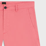Boss Slim-Fit Shorts In Stretch-Cotton Twill Light Red