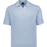 Boss Aravolo Polo Shirt In Light Blue