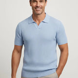 Boss Aravolo Polo Shirt In Light Blue