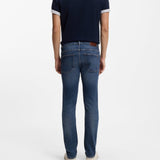 Boss Delaware Slim-Fit Jeans Super-Stretch Denim Blue