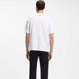 Boss Oversized-Fit T-shirt In Cotton Jersey White