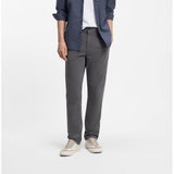 Boss Regular-Fit Chinos In Stretch-Cotton Satin In Dark Grey