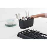 brabantia Compact Dish Drying Rack In Dark Grey