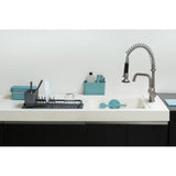 brabantia Compact Dish Drying Rack In Dark Grey