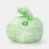 brabantia Compostable Sort & Go 6L, Roll with 10 Bags (Size S)