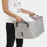 brabantia Foldable Laundry Basket In Grey