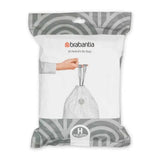 brabantia PerfectFit Bags Code H (50 60 litre), Dispenser Pack with 40 Bags