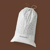 brabantia PerfectFit Bin Bags FlatBack Size L (45 litre), Roll with 10 Bags