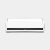 brabantia Roll Top Bread Bin In Brilliant Steel