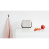 brabantia Sort & Go Waste Bin 6 litre In White