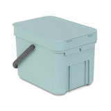 Brabantia Sort & Go Waste Bin in Mint 6L