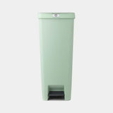 brabantia Stepup Pedal Bin Recycle System 40 litre In Jade Green