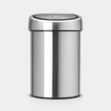 brabantia Touch Bin 3L In Matt Steel