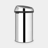 brabantia Touch Bin 60 litre In Brilliant Steel