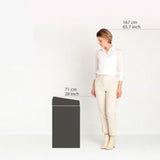 brabantia Touch Bin 60 litre In Brilliant Steel