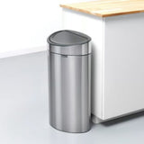 brabantia Touch Bin New 40L In Matt Steel