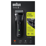 Braun Series 3 Electric Shaver 300s In Black