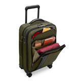 Briggs & Riley Essential 22" Carry-On Expandable Spinner In Hunter Green
